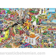 Ceaco RJ Crisp Who Started This Mess Puzzle 1500 Piece B01CNSPBG4